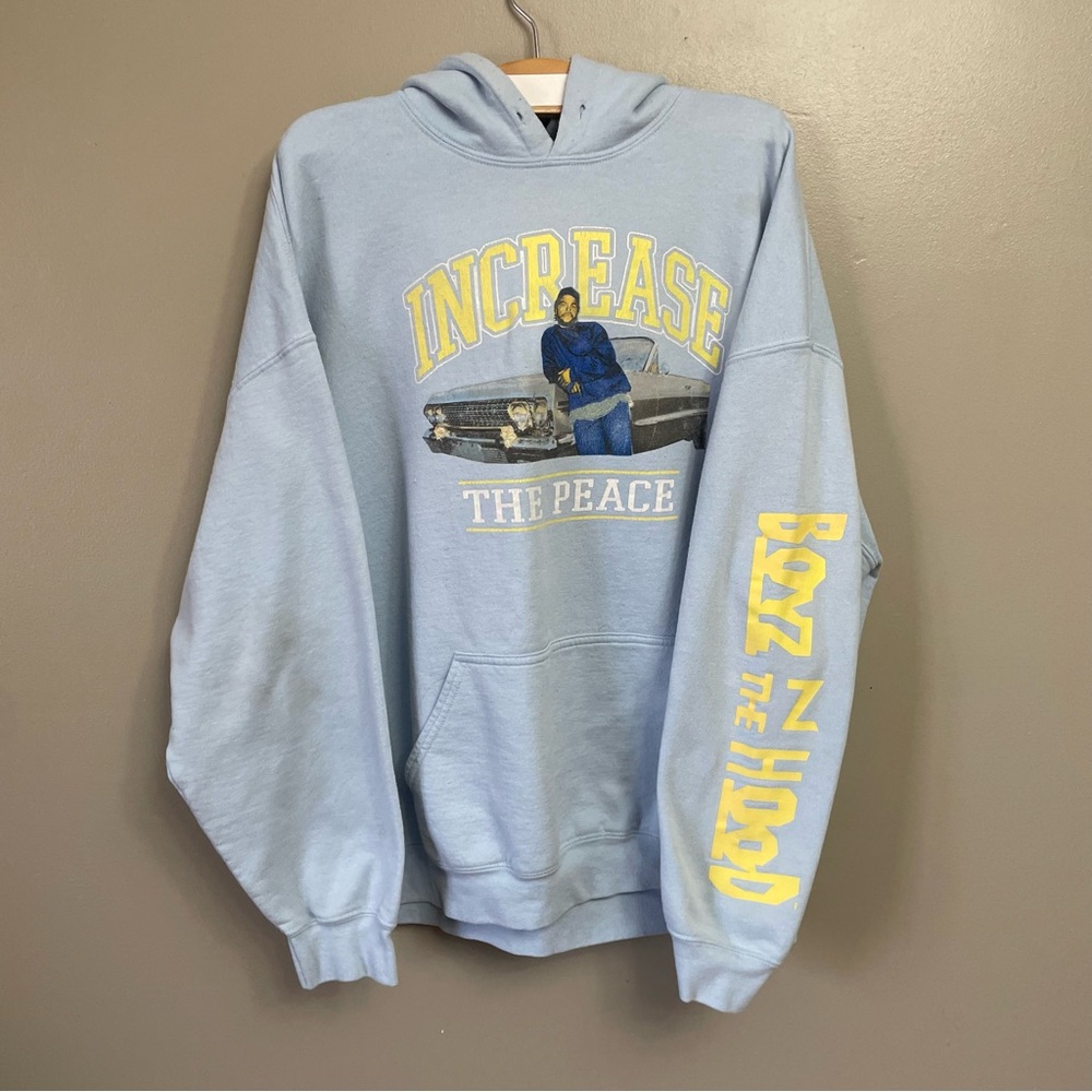 Boyz 'n The Hood Ice Cube peace Graphic Hoodie 2XL??